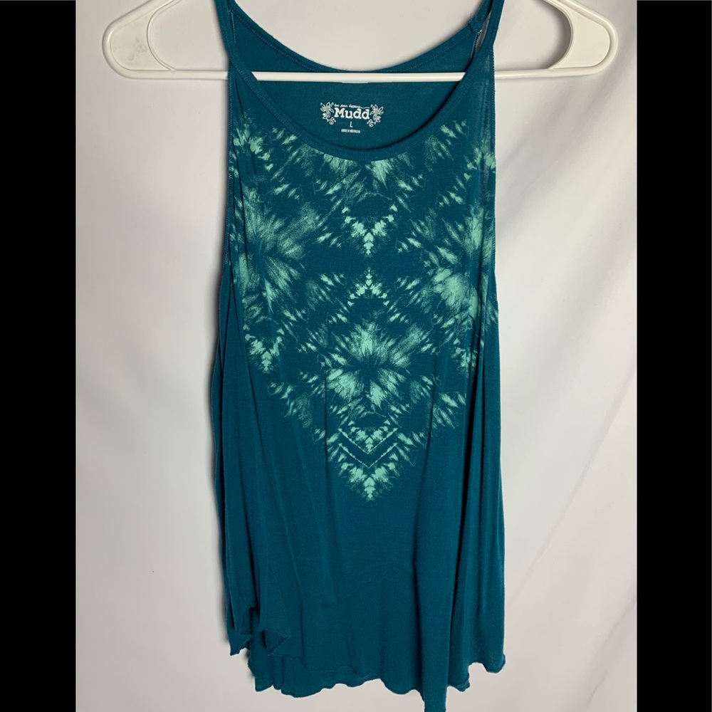 Blue tank top